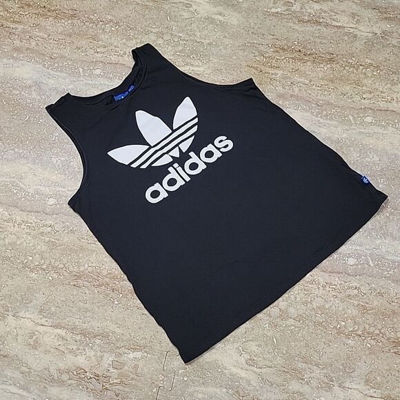 ADIDAS MENS COTTON TANK SIZE SMALL - Picture 1 of 7